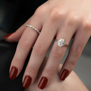  The Scarlett Oval Lab Diamond Ring 18k White Gold 003