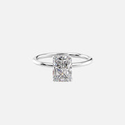 The Selena Radiant Solitaire Moissanite Ring - KNT - Engagement Rings, Wedding Bands & Fine Jewelry