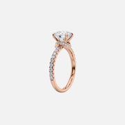 The Sia Emerald Pave Moissanite Ring - KNT - Engagement Rings, Wedding Bands & Fine Jewelry