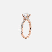 The Sia Pear Pave Moissanite Ring - KNT - Engagement Rings, Wedding Bands & Fine Jewelry