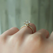  The Sofia Oval Lab Diamond Ring 18k Yellow Gold 005 Final