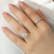  The Solitaire Alison Cushion Moissanite Ring 14k White Gold 004 Final