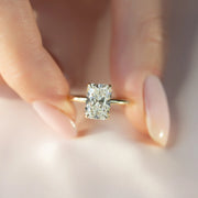  The Solitaire Alison Radiant Moissanite Ring 14k Yellow Gold 003 Final