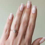  The Solitaire Ashley Round Lab Diamond Ring 14k Rose Gold 003