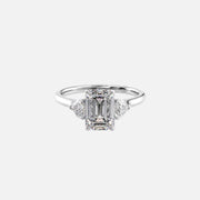  The Solitaire Hearts Liv Emerald Lab Diamond Ring 14k White Gold 001