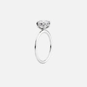  The Solitaire Kamellie Marquise Lab Diamond Ring 14k White Gold 002