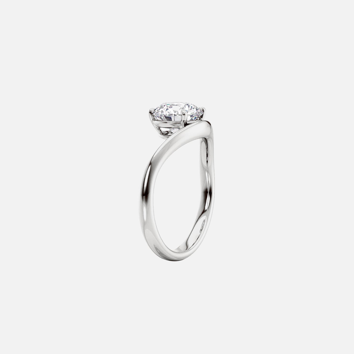 The Solitaire Karen Pear Moissanite Ring - KNT - Engagement Rings, Wedding Bands & Fine Jewelry