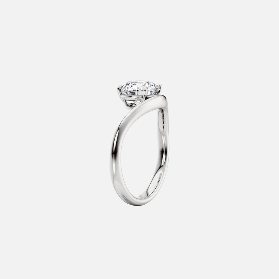 The Solitaire Karen Pear Moissanite Ring - KNT - Engagement Rings, Wedding Bands & Fine Jewelry