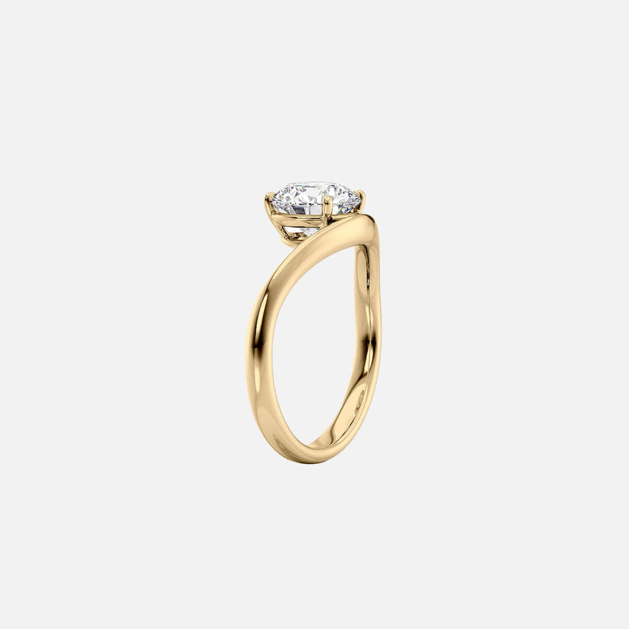 The Solitaire Karen Pear Moissanite Ring - KNT - Engagement Rings, Wedding Bands & Fine Jewelry