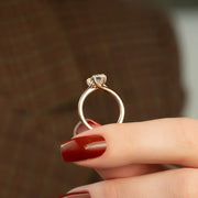  The Solitaire Lexie Emerald Moissanite Ring 14k Rose Gold 005 Final