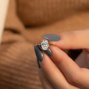  The Solitaire Lexie Oval Lab Diamond Ring 18k Rose Gold 005 Final