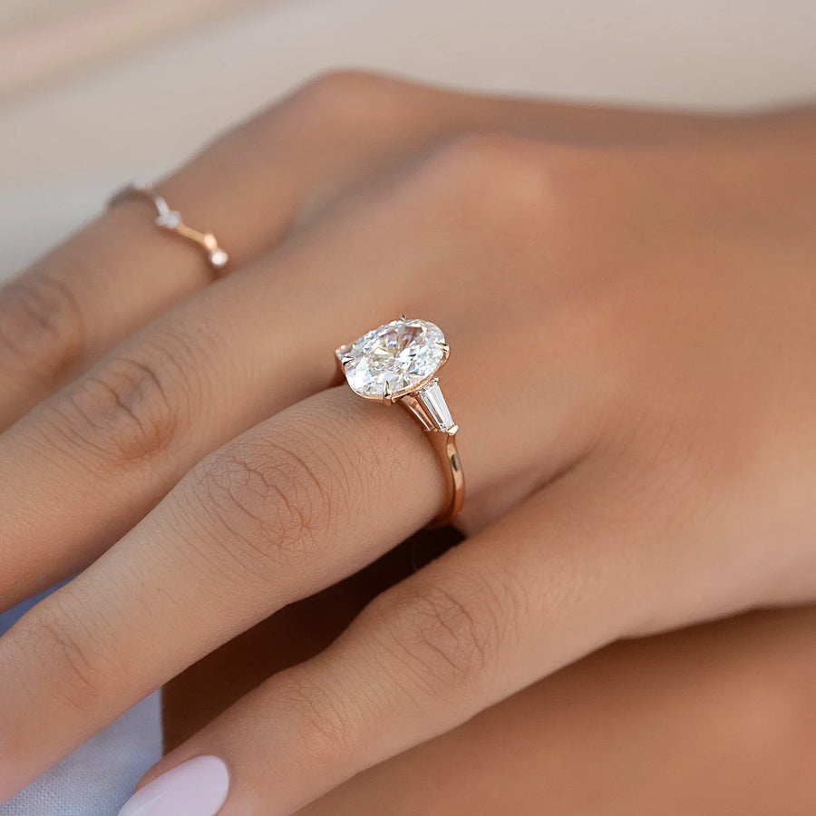  The Solitaire Liv Oval Lab Diamond Ring 14k Rose Gold 003 Final