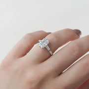  The Solitaire Liv Radiant Moissanite Ring 18k Yellow Gold 004 Final