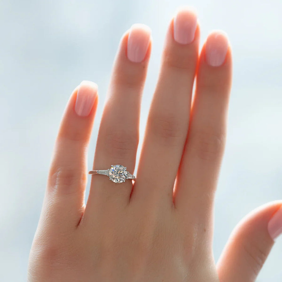  The Solitaire Liv Round Lab Diamond Ring 18k White Gold 004 Final