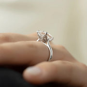  The Solitaire Madison Radiant Moissanite Ring 14k White Gold 004 Final
