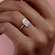  The Solitaire Maia Radiant Moissanite Ring 18k Rose Gold 005 Final