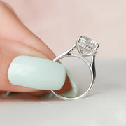  The Solitaire Natalie Cushion Lab Diamond Ring 14k White Gold 004 Final