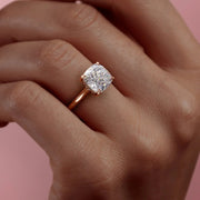  The Solitaire Natalie Cushion Moissanite Ring 18k Rose Gold 005 Final