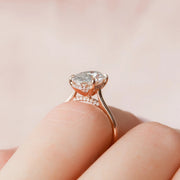  The Solitaire Natalie Oval Moissanite Ring 18k Rose Gold 004 Final