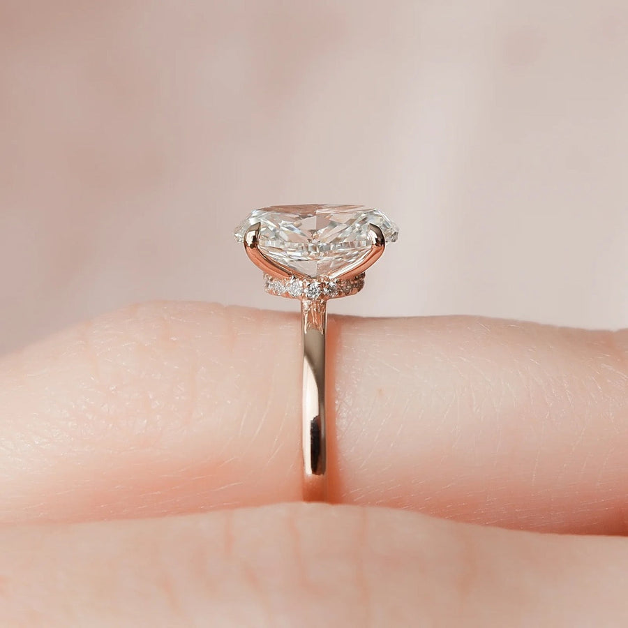  The Solitaire Nelly Oval Lab Diamond Ring 18k Rose Gold 004 Final