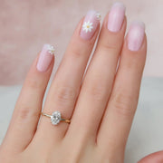  The Solitaire Nelly Oval Lab Diamond Ring 18k Yellow Gold 004 Final