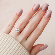  The Solitaire Nelly Round Moissanite Ring 14k Rose Gold 004 Final