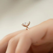  The Solitaire Petal Kamellie Radiant Moissanite Ring 14k Rose Gold 004 Final