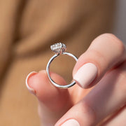  The Solitaire Sarah Oval Lab Diamond Ring 14k White Gold 005 Final