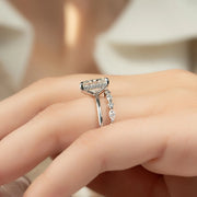  The Solitaire Sarah Radiant Lab Diamond Ring 18k White Gold 004 Final