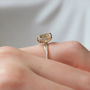  The Stacey Emerald Moissanite Ring 18k Yellow Gold 004 Final