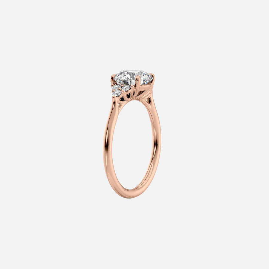 The Summer Marquise Side Stone Moissanite Ring - KNT - Engagement Rings, Wedding Bands & Fine Jewelry