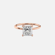 The Sydney Princess Solitaire Moissanite Ring - KNT - Engagement Rings, Wedding Bands & Fine Jewelry