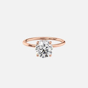 The Sydney Round Solitaire Moissanite Ring - KNT - Engagement Rings, Wedding Bands & Fine Jewelry