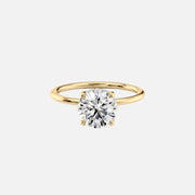 The Sydney Round Solitaire Moissanite Ring - KNT - Engagement Rings, Wedding Bands & Fine Jewelry