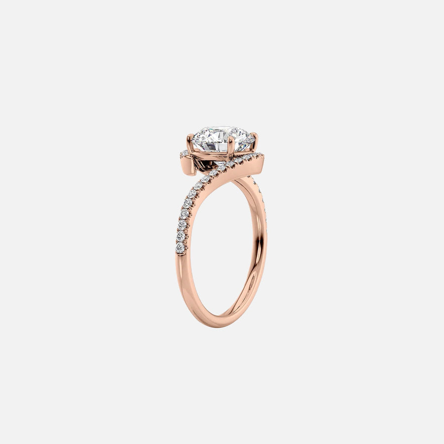 The Sylvia Princess Pave Moissanite Ring - KNT - Engagement Rings, Wedding Bands & Fine Jewelry