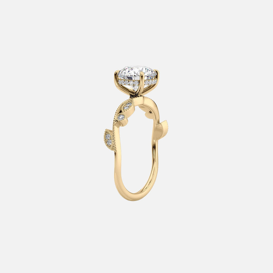 The Tiana Pear Vintage Moissanite Ring - KNT - Engagement Rings, Wedding Bands & Fine Jewelry