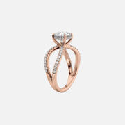 The Zara Cushion Pave Moissanite Ring - KNT - Engagement Rings, Wedding Bands & Fine Jewelry