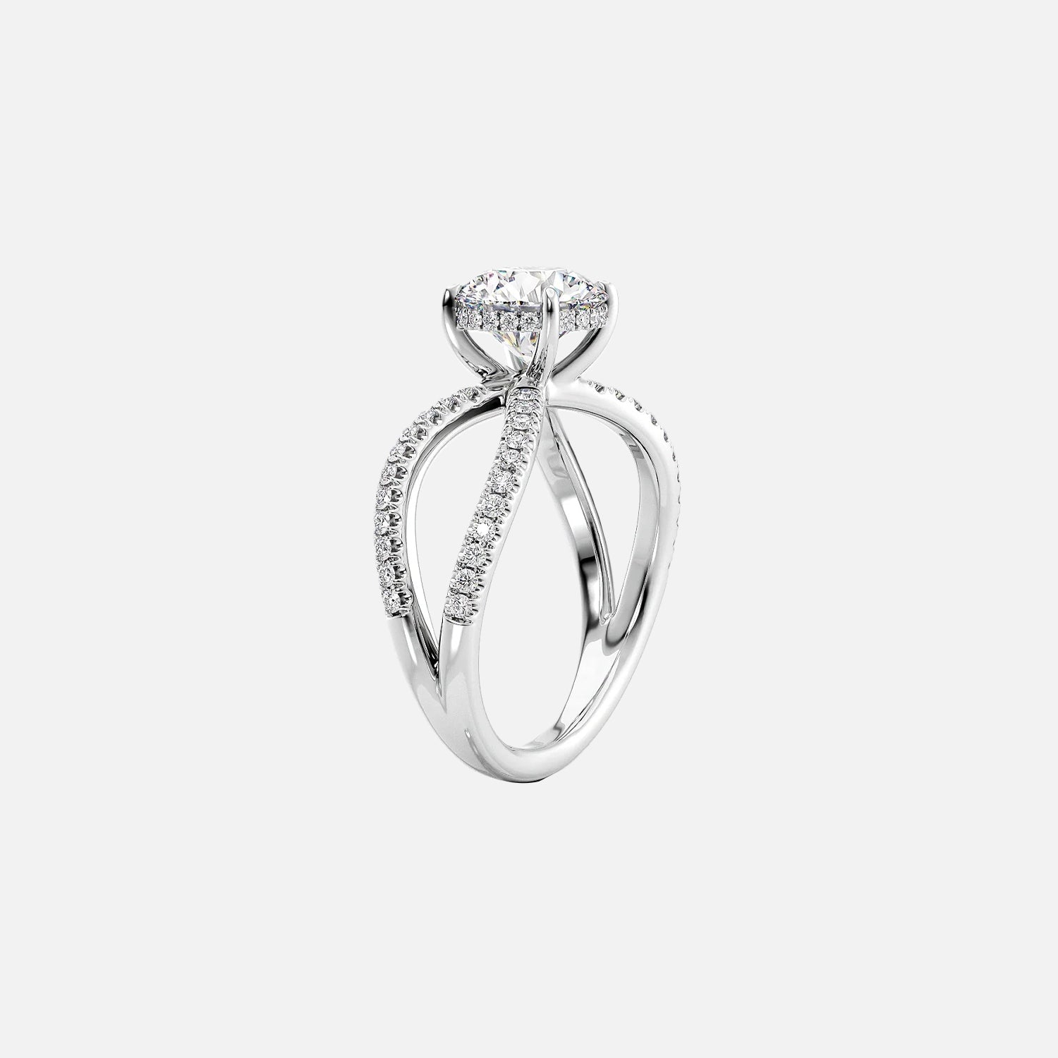 The Zara Cushion Pave Moissanite Ring - KNT - Engagement Rings, Wedding Bands & Fine Jewelry