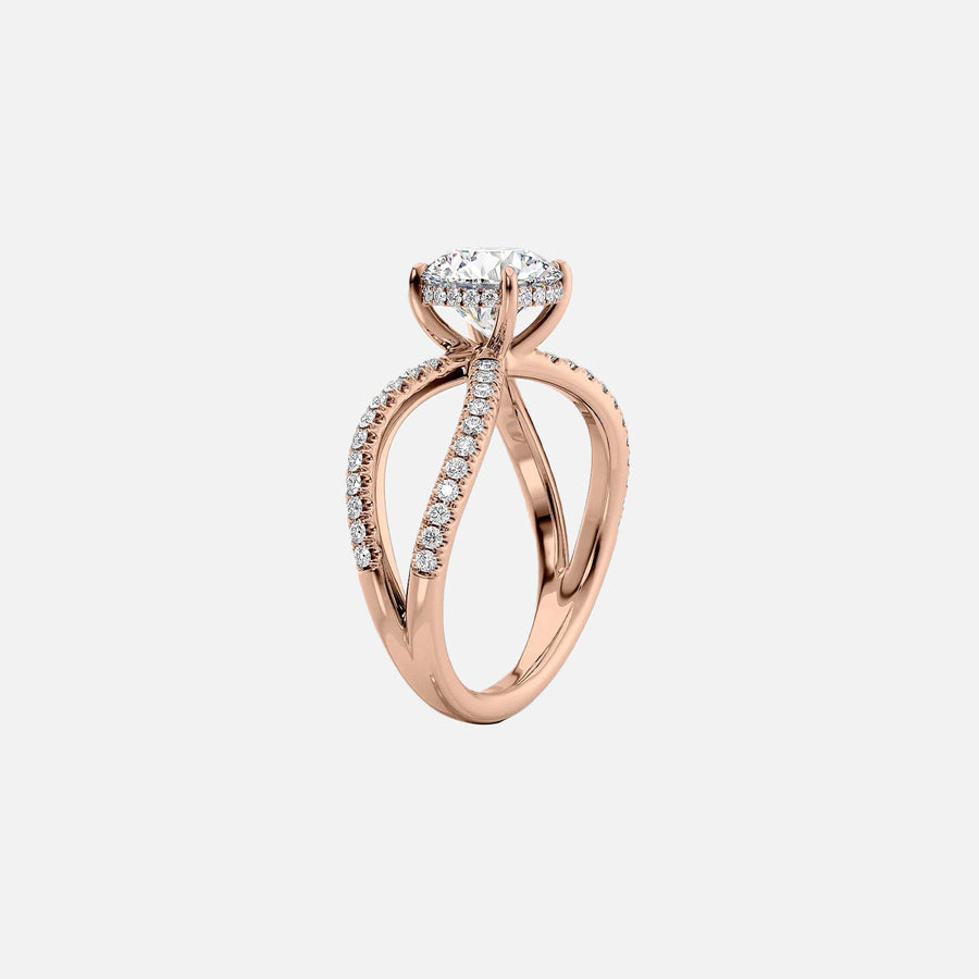 The Zara Princess Pave Moissanite Ring - KNT - Engagement Rings, Wedding Bands & Fine Jewelry