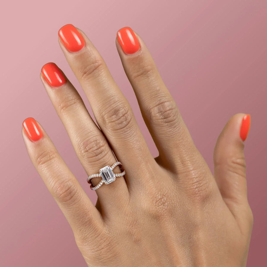 The Zoey Emerald Moissanite Ring_14k Rose Gold_004.jpg