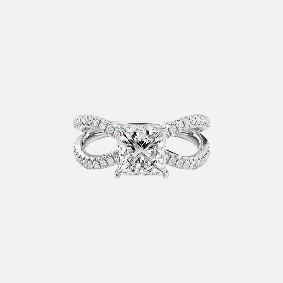 The Zoey Princess Moissanite Ring_18k White Gold_001.jpg