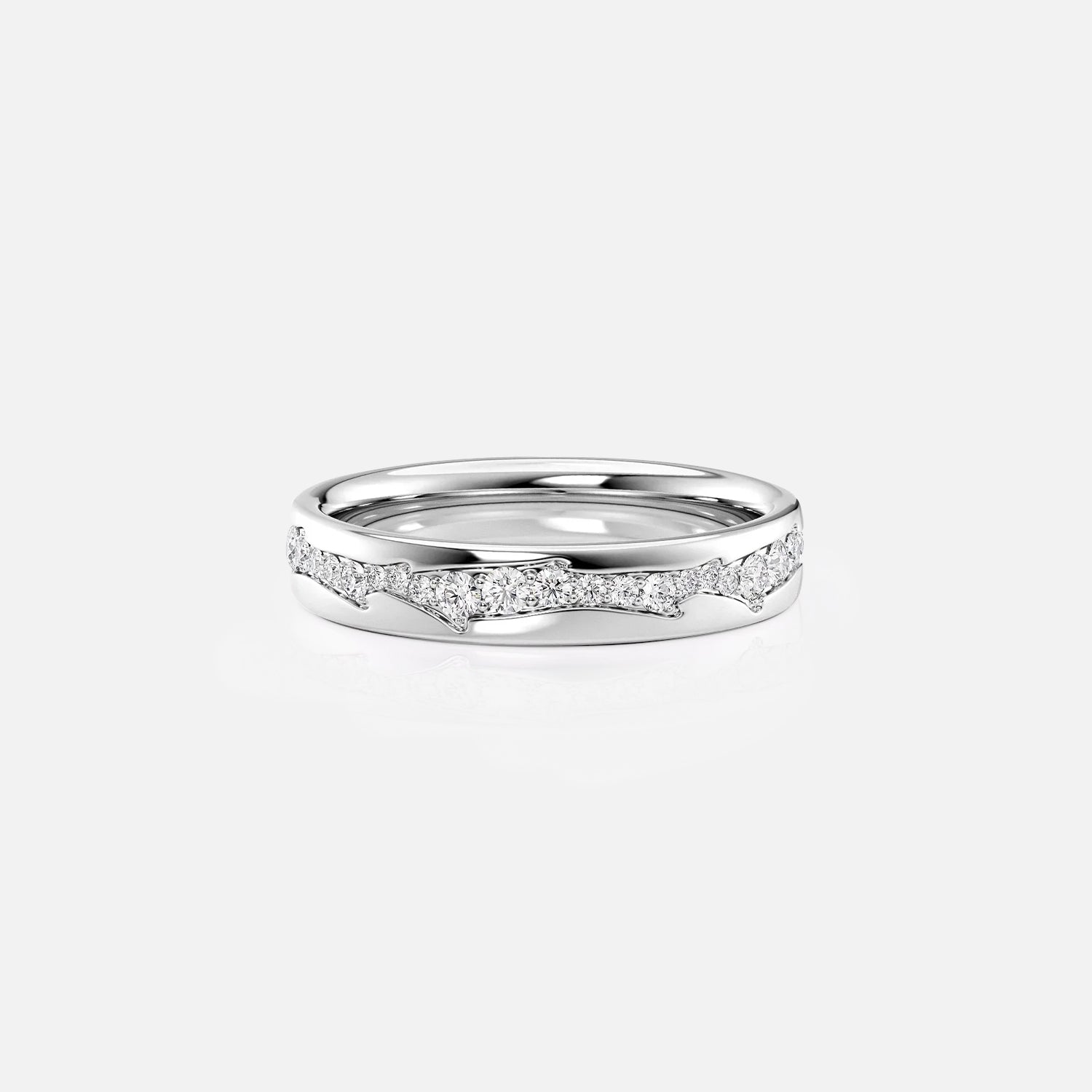 The Pave Twig Symphony Nature Moissanite Ring - KNT - Engagement Rings, Wedding Bands & Fine Jewelry