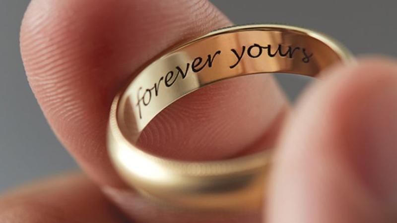 Gold and Moissanite Rings
