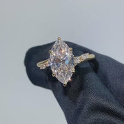 The Nova Marquise Lab Diamond Ring