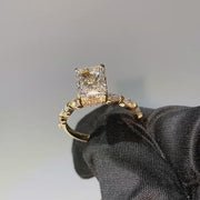 The Marquise Lucia Radiant Lab Diamond Ring