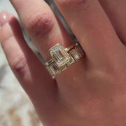 Emerald Helena & Luxe Ring Stack_14k Yellow Gold