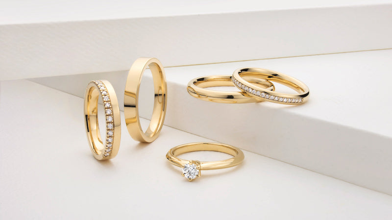 wedding ring sets under 1000